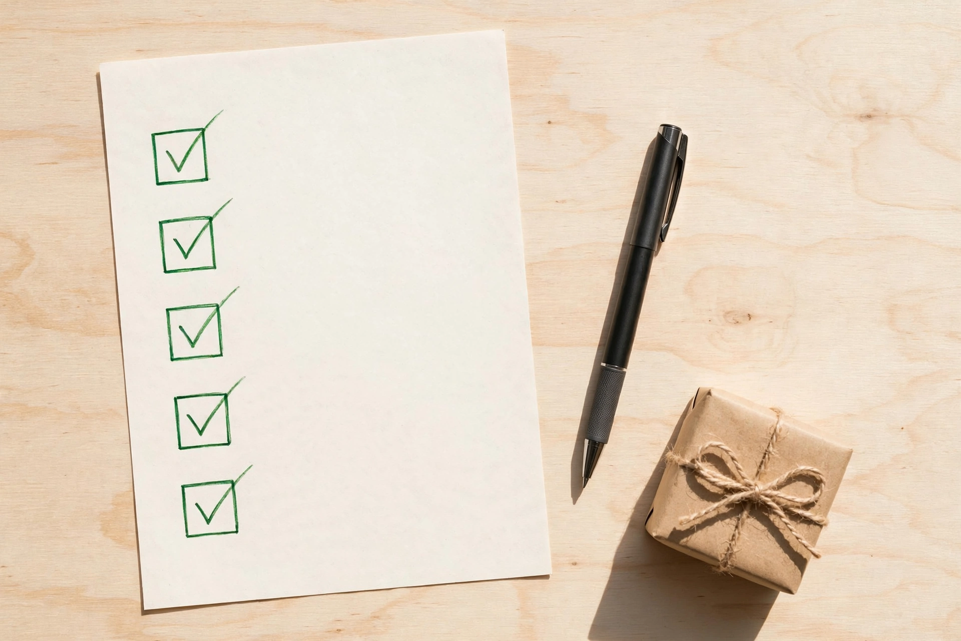 Checklist of smart giveaway entry habits